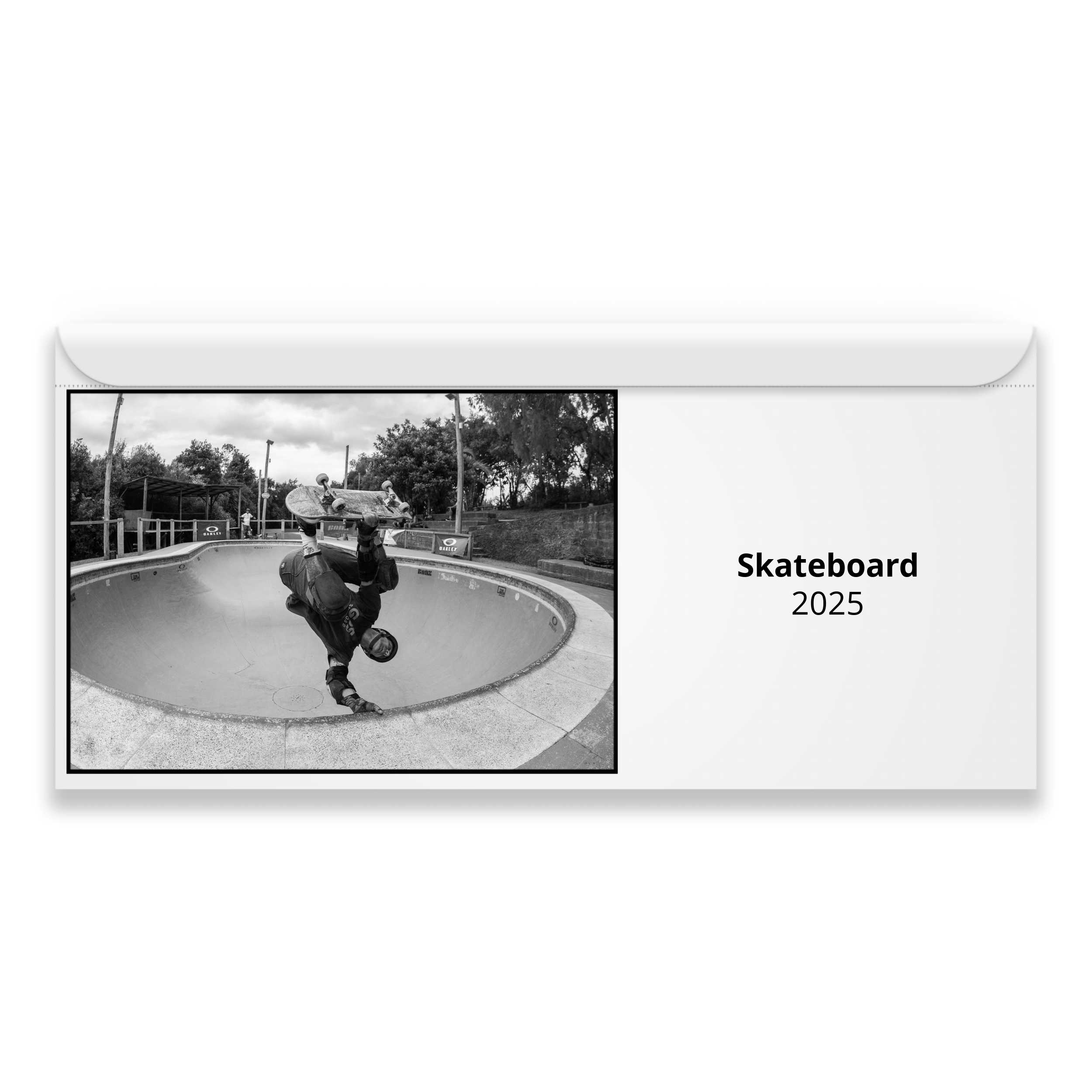 Skateboard 2025 Calendar