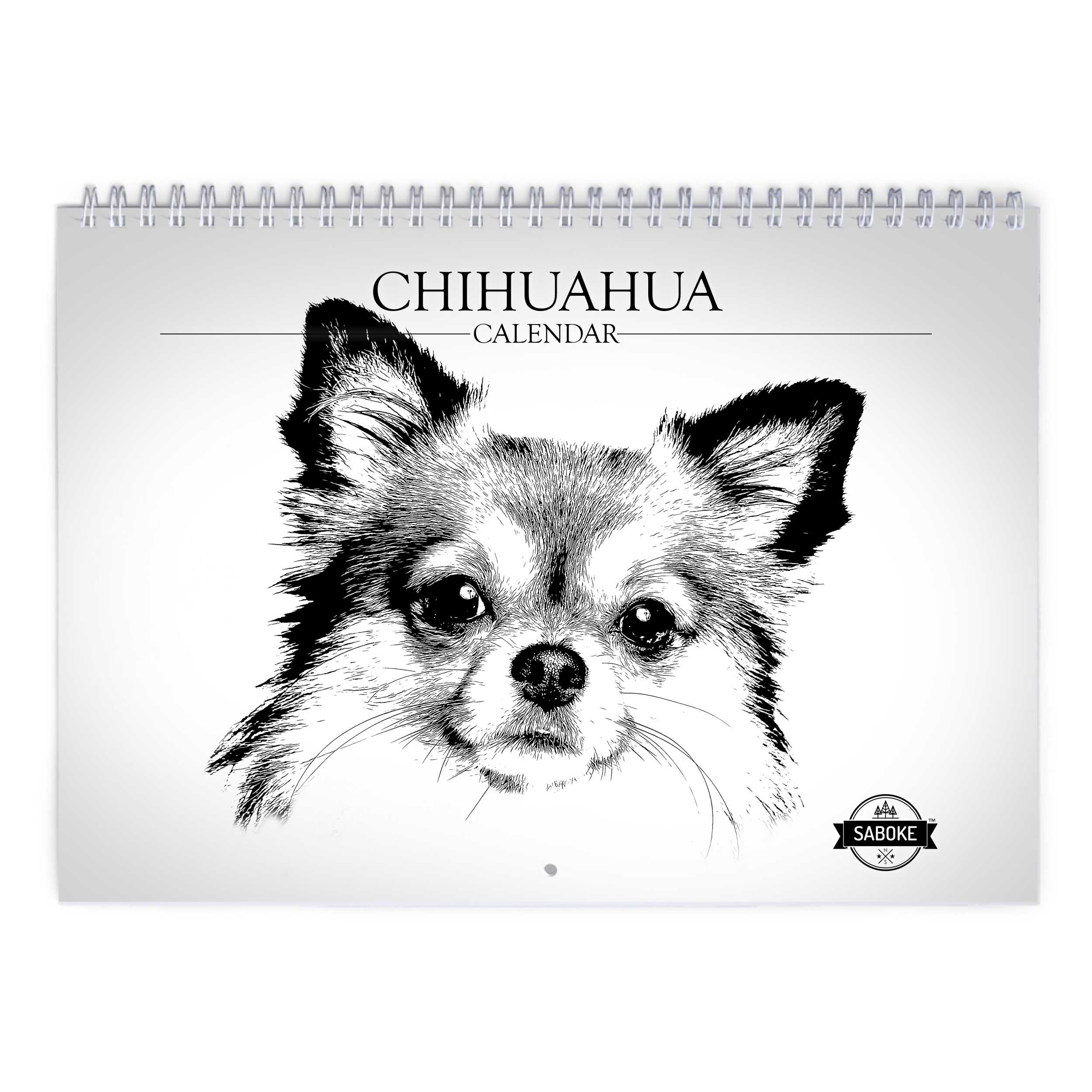 Chihuahua 2025 Wall Calendar