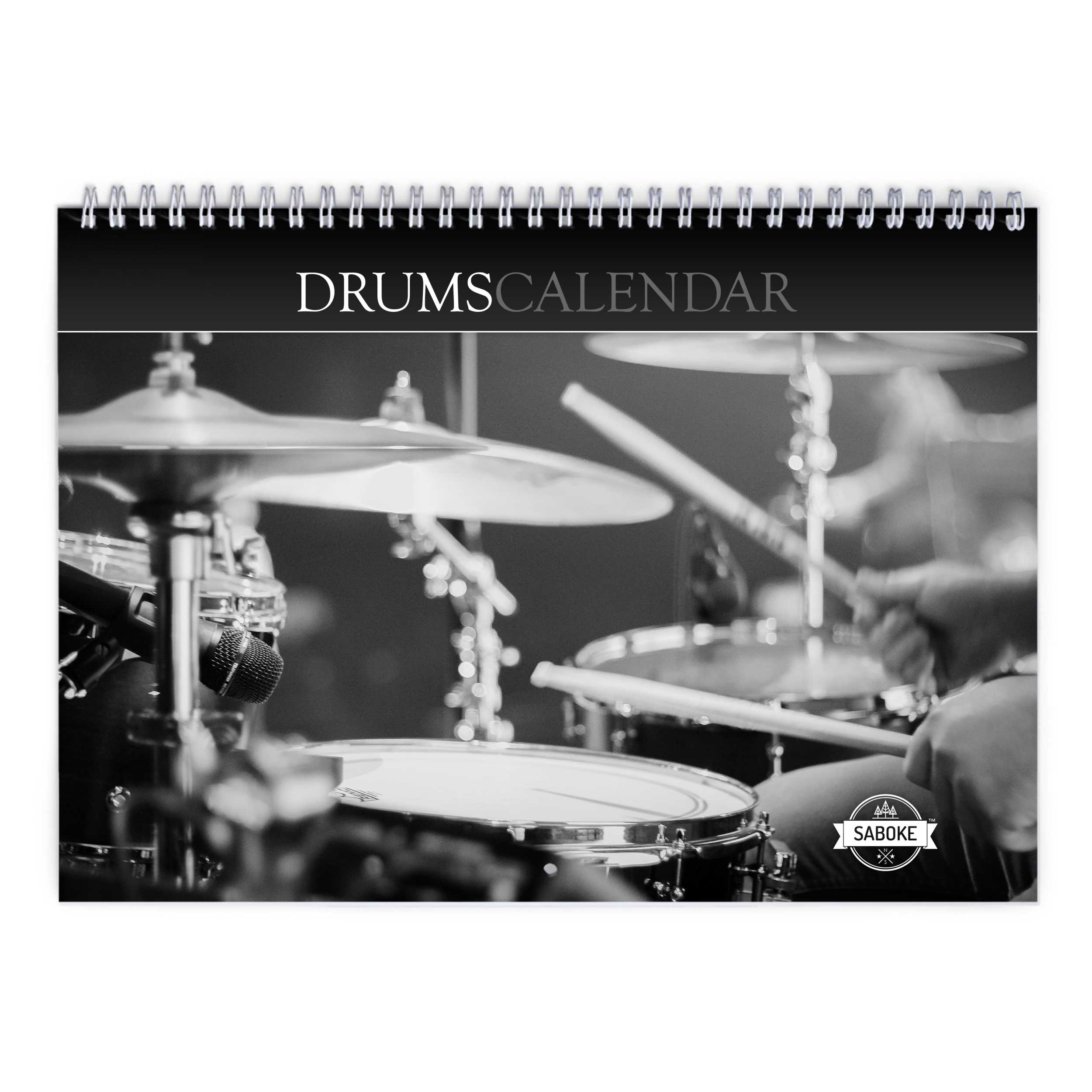 Drums 2025 Wall Calendar
