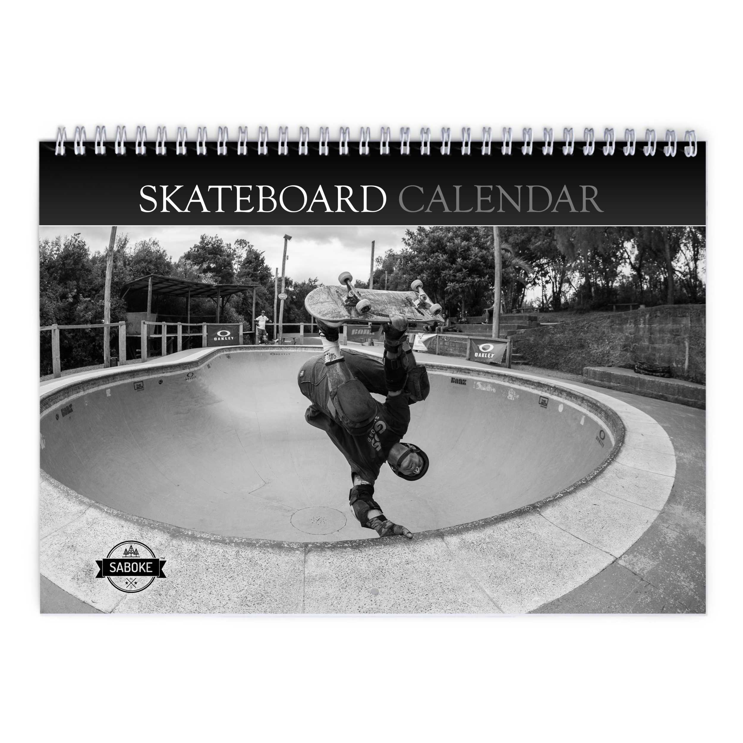 Skateboard 2025 Wall Calendar
