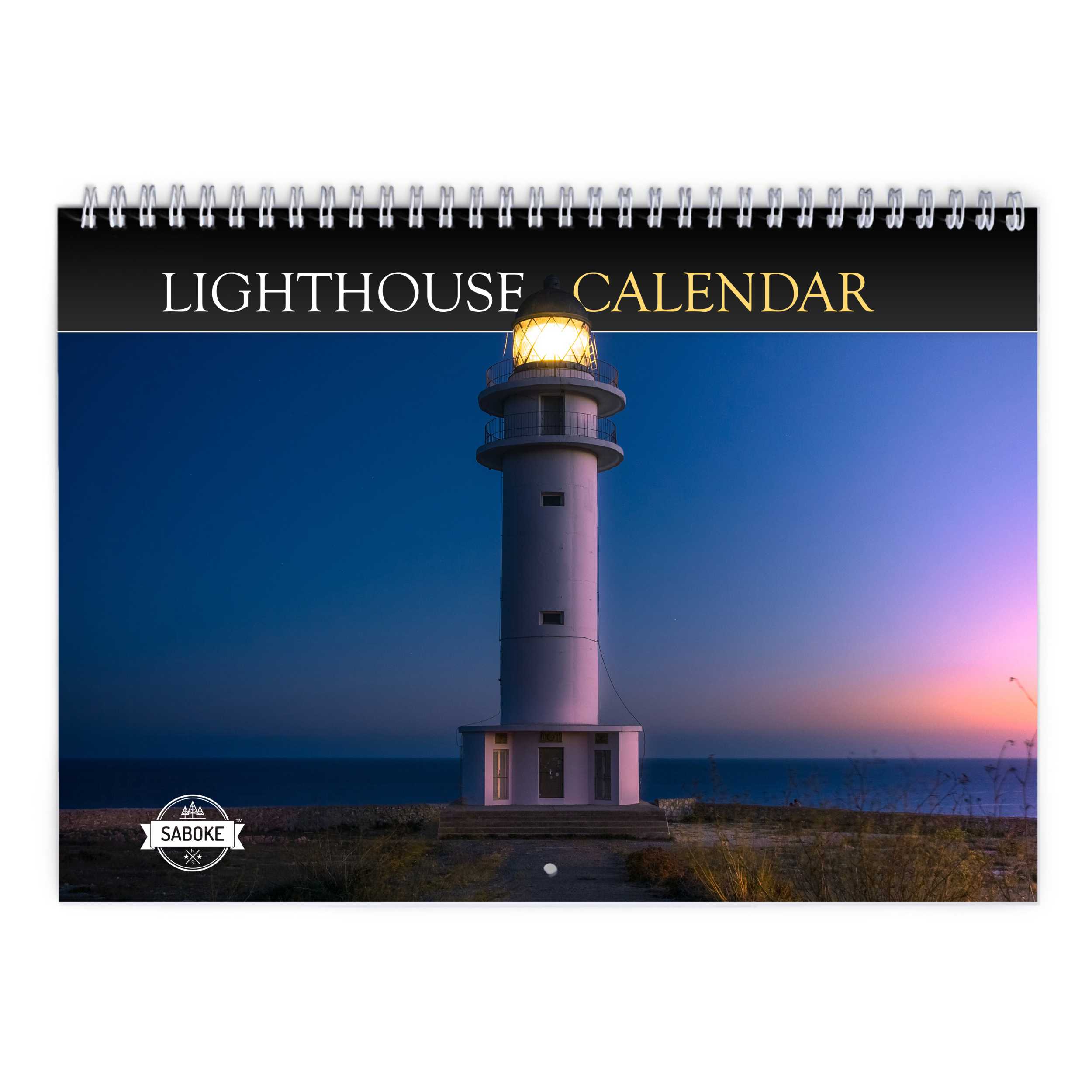 Lighthouse 2025 Wall Calendar