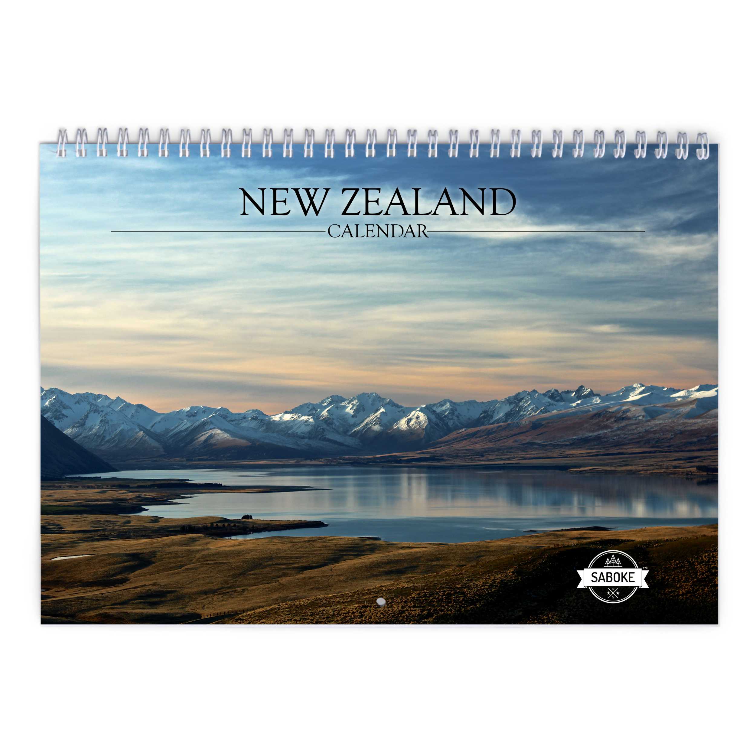 New Zealand 2025 Wall Calendar