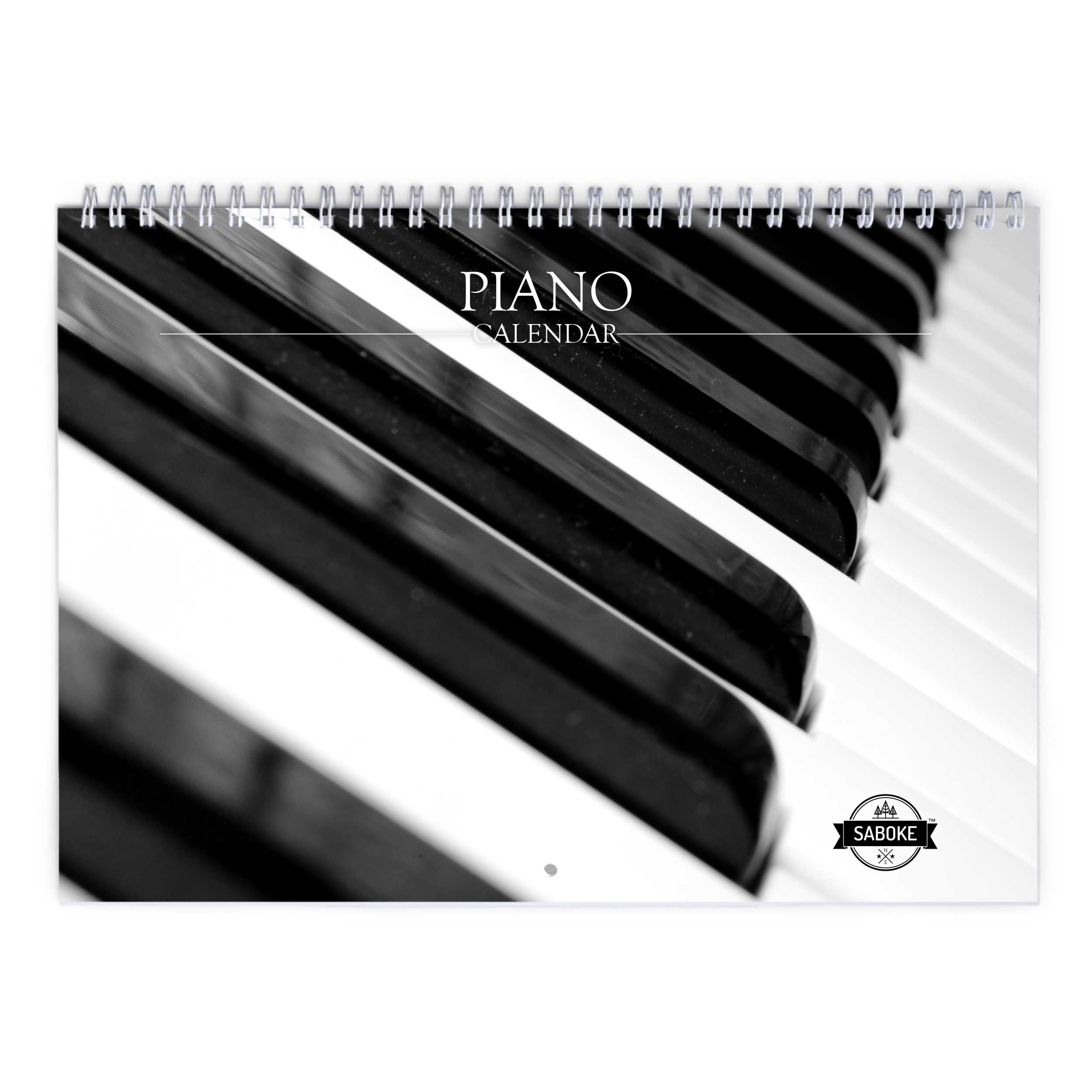 Piano 2025 Wall Calendar