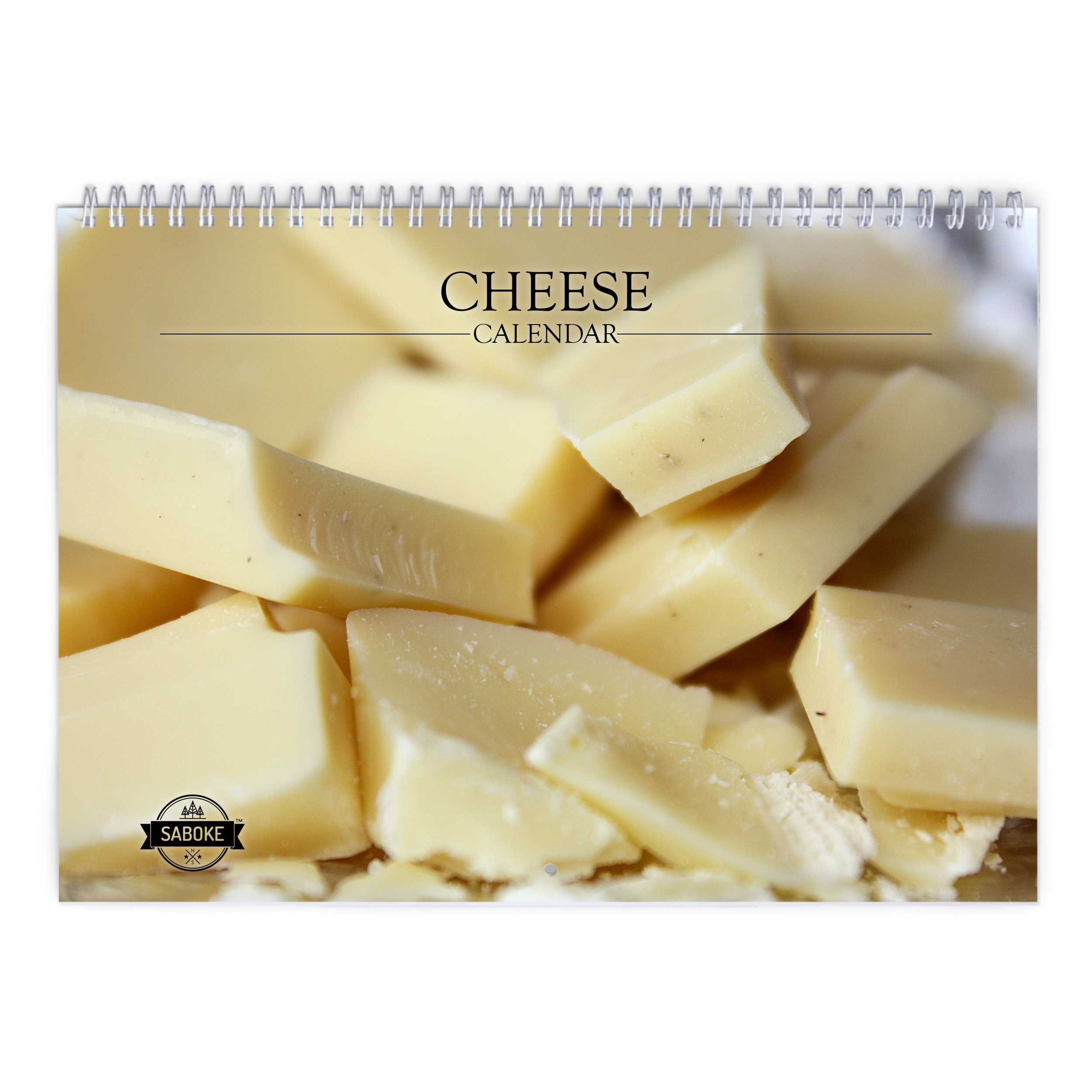 Cheese 2025 Wall Calendar