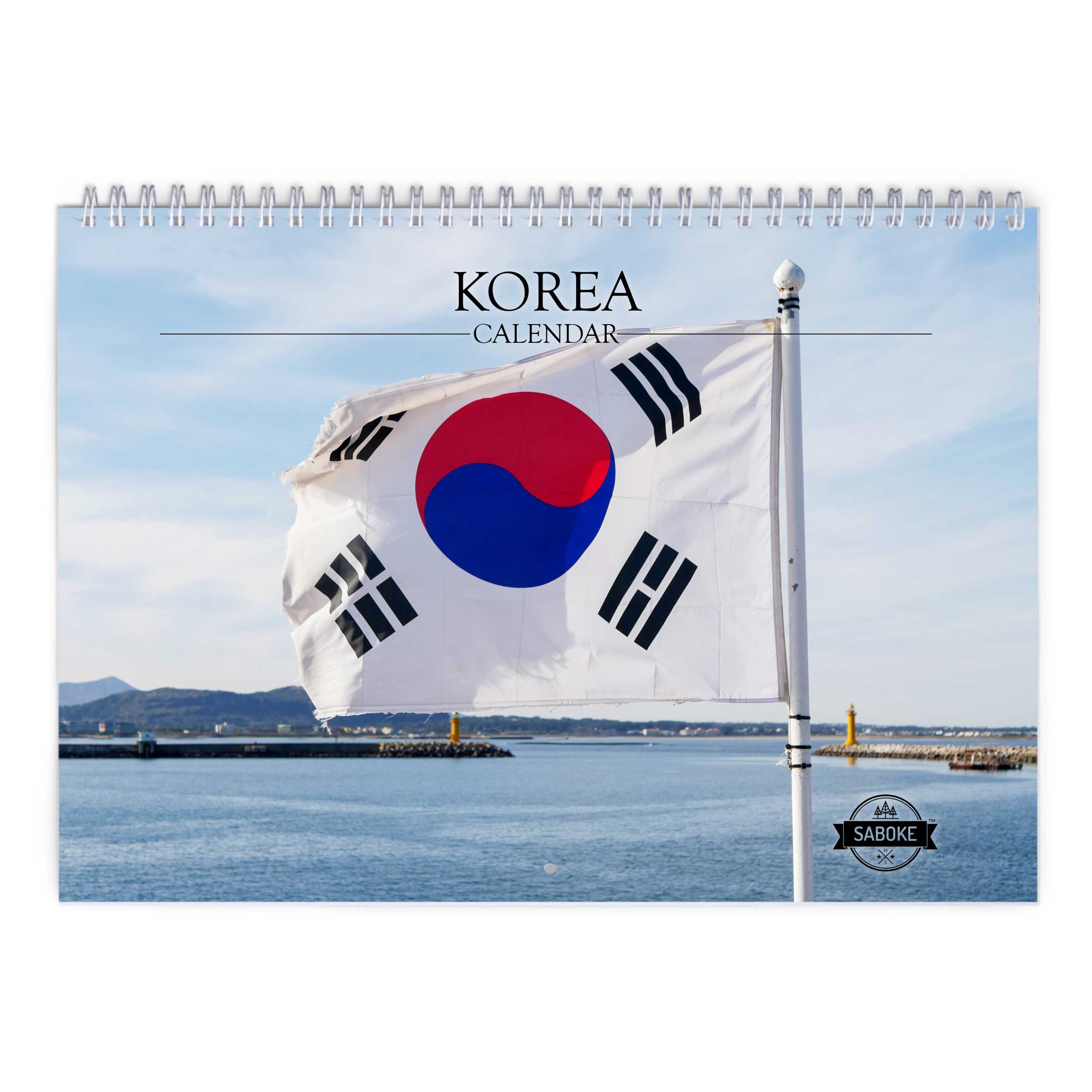 Korea 2025 Wall Calendar