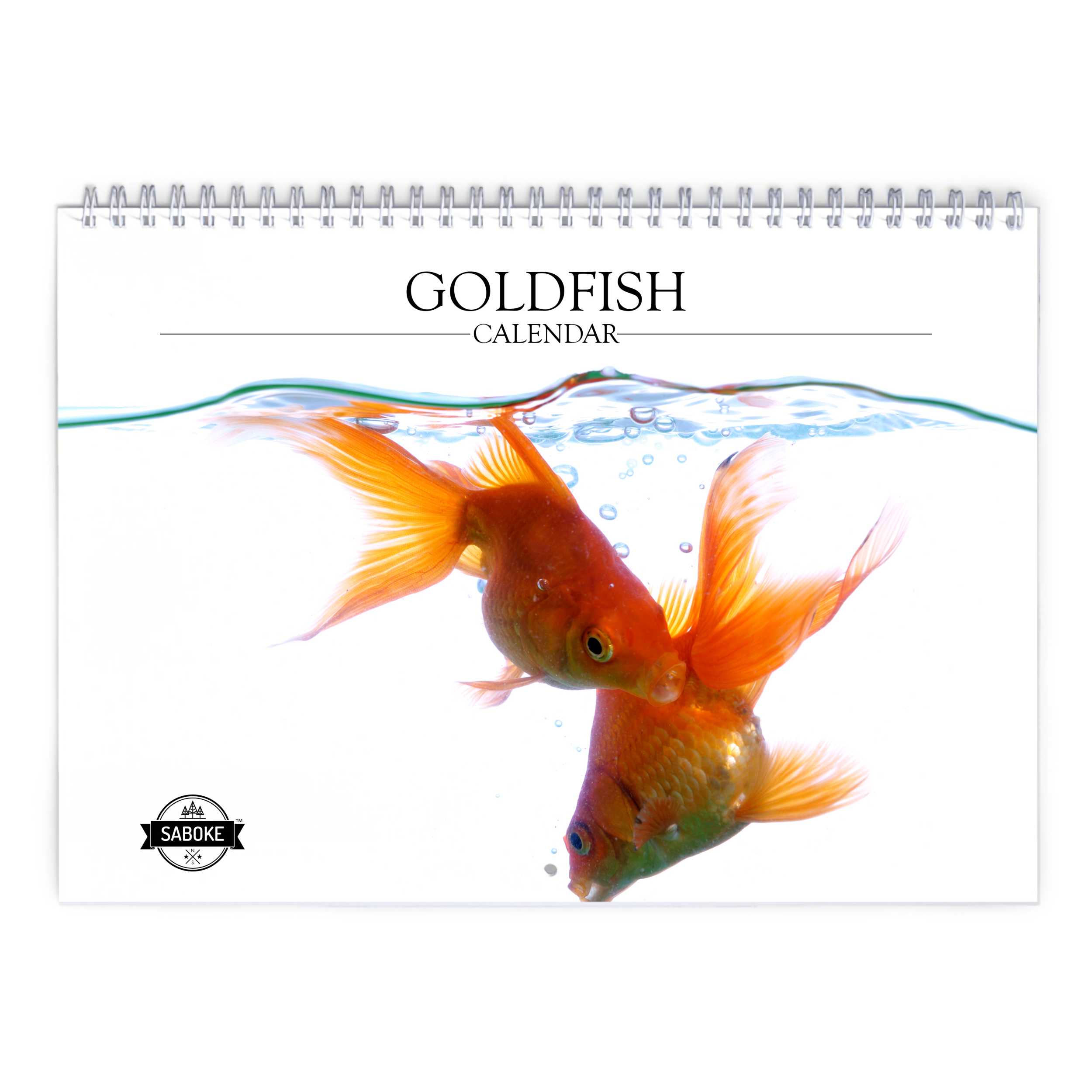 Goldfish 2025 Wall Calendar