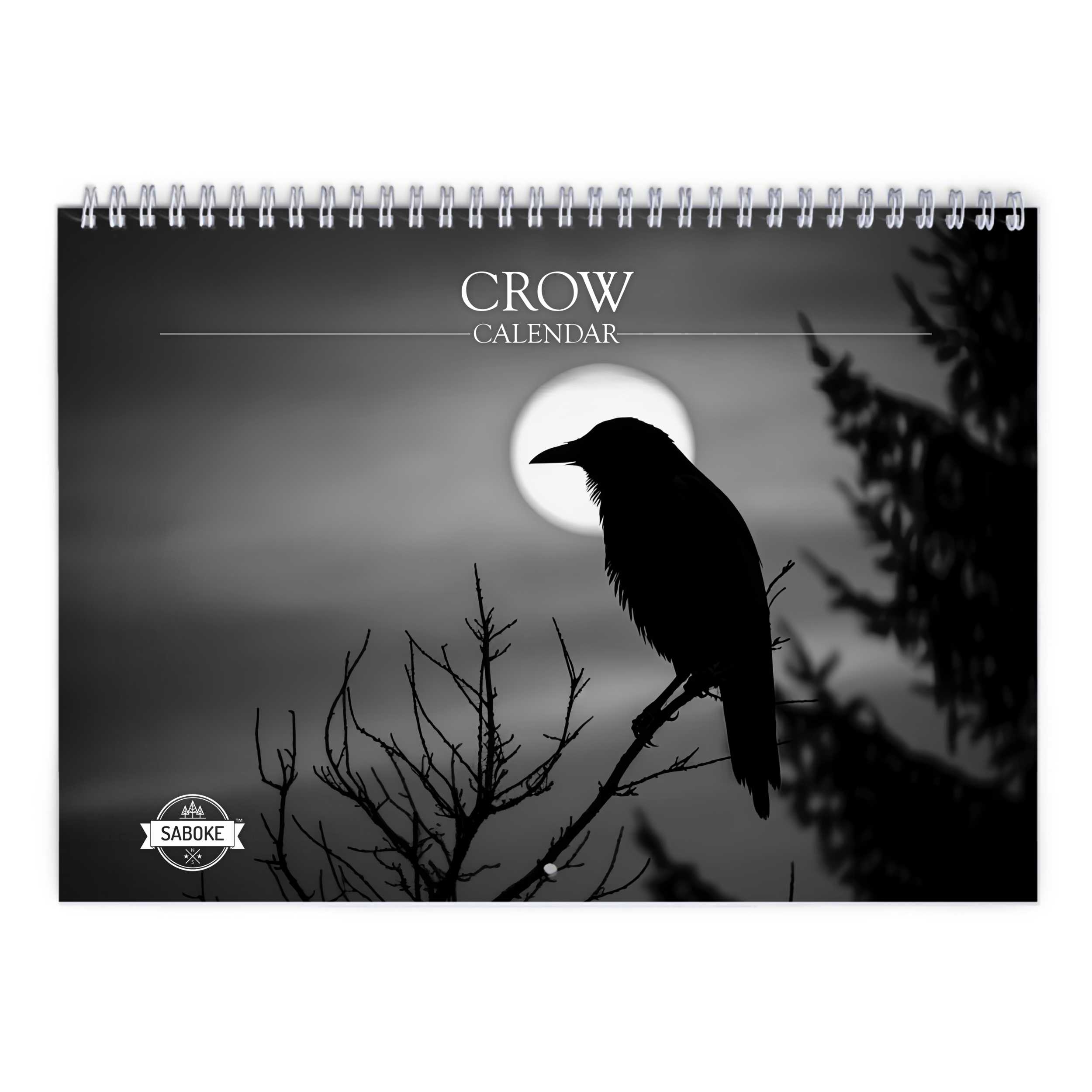 Crow 2025 Wall Calendar
