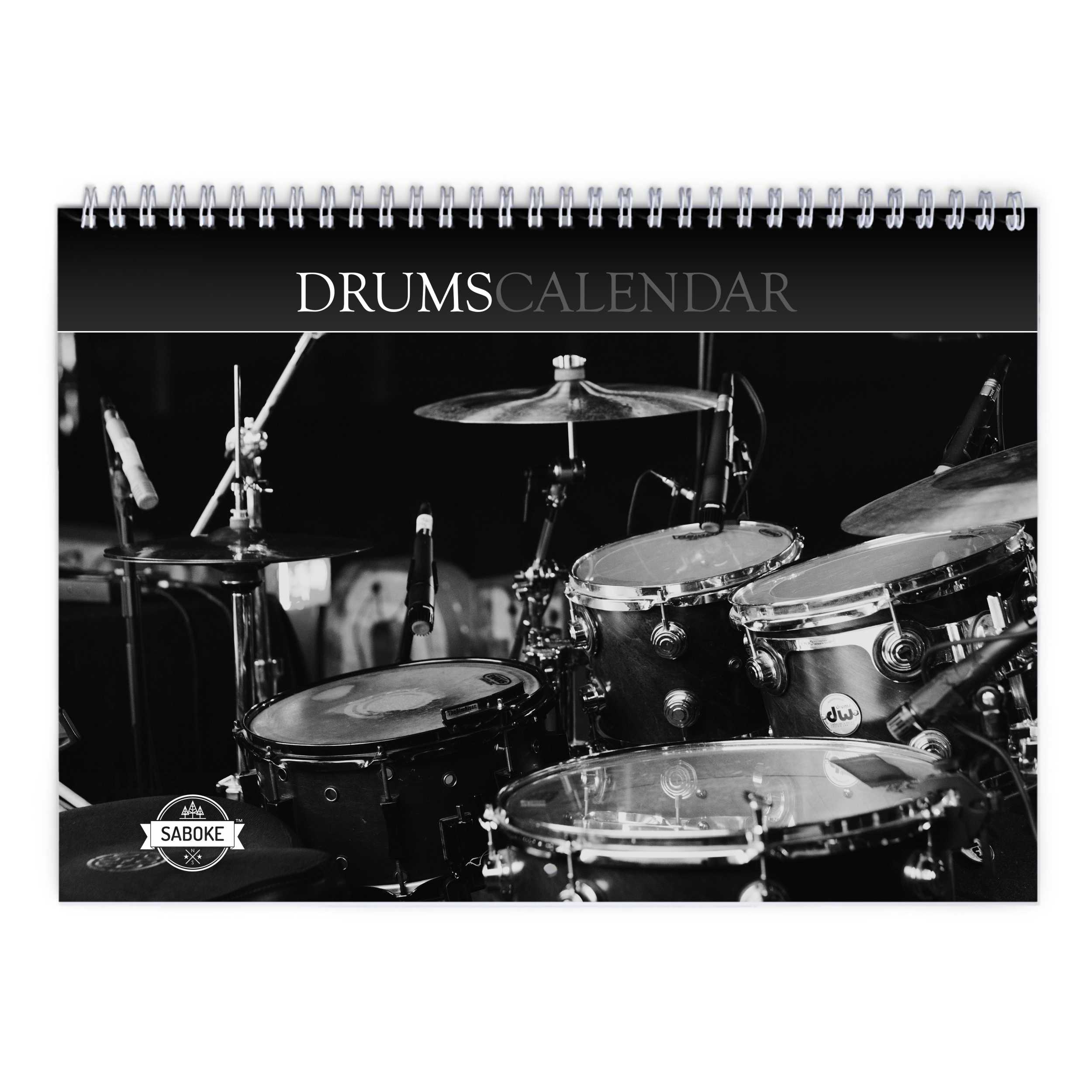 Drums 2025 Wall Calendar