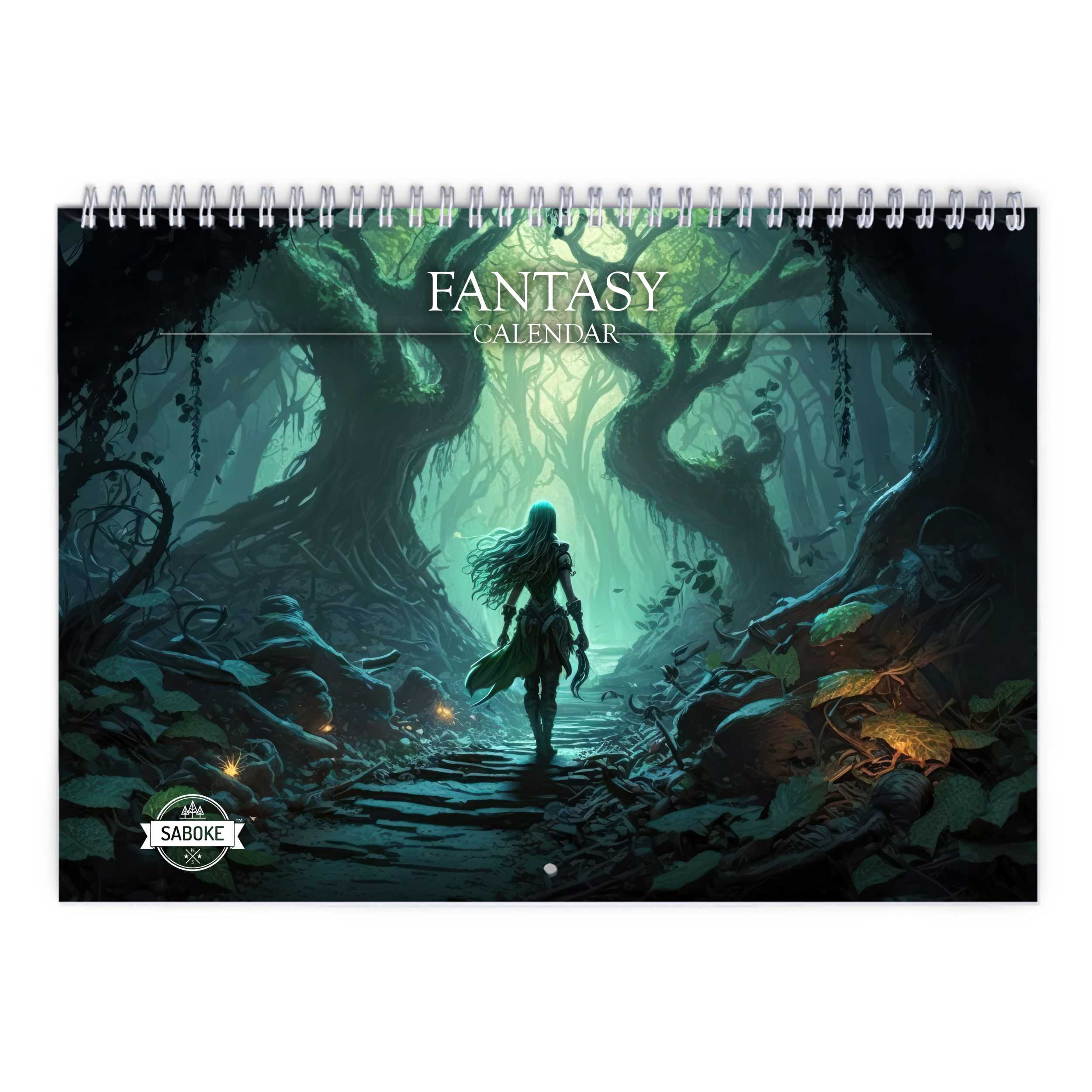 Fantasy 2024 Wall Calendar