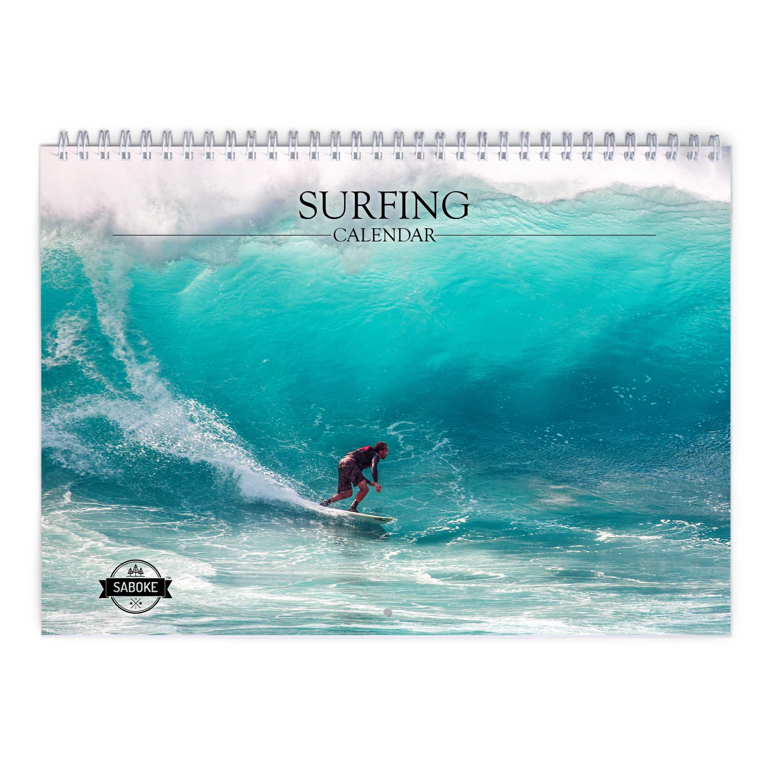Surfing 2025 Wall Calendar