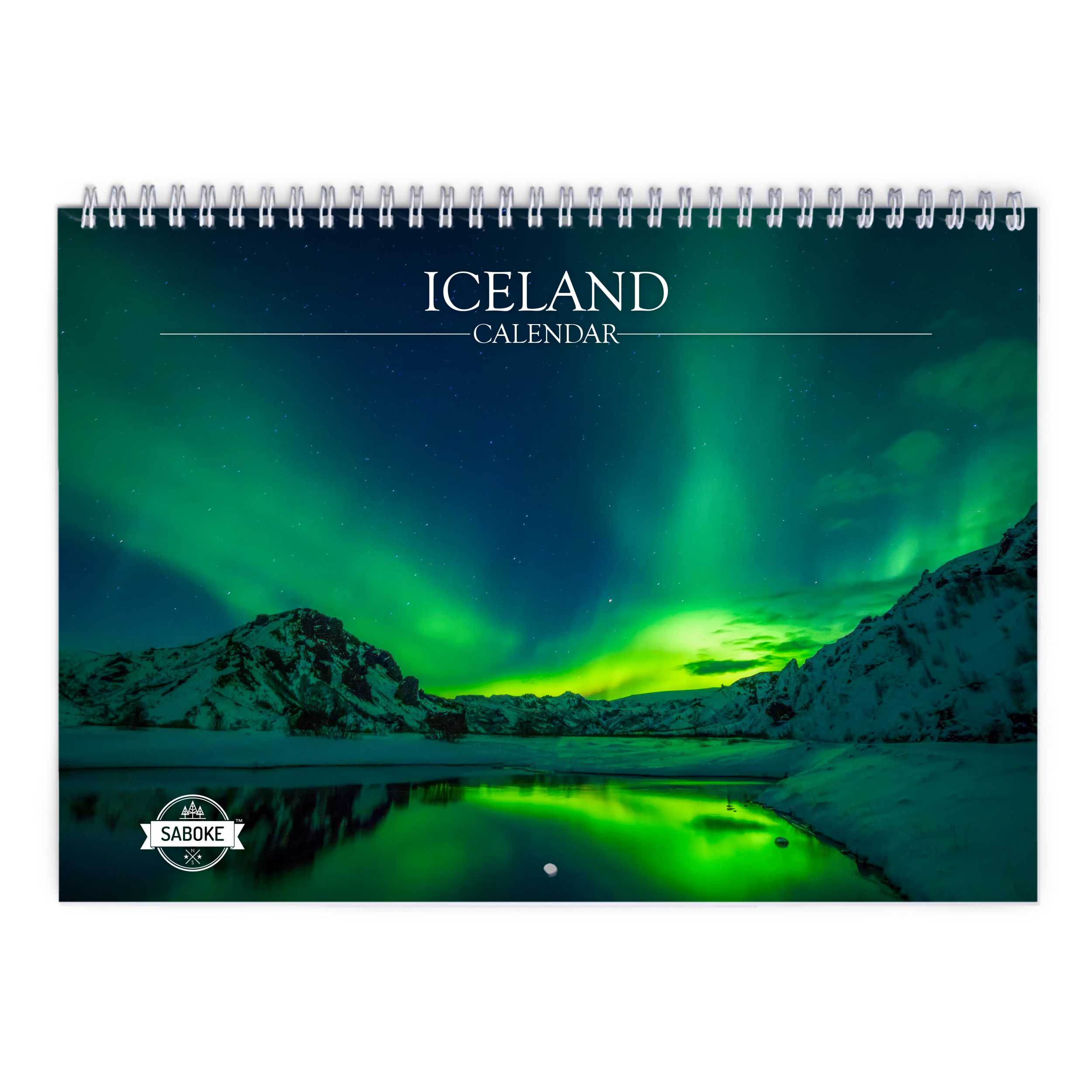Iceland 2025 Wall Calendar