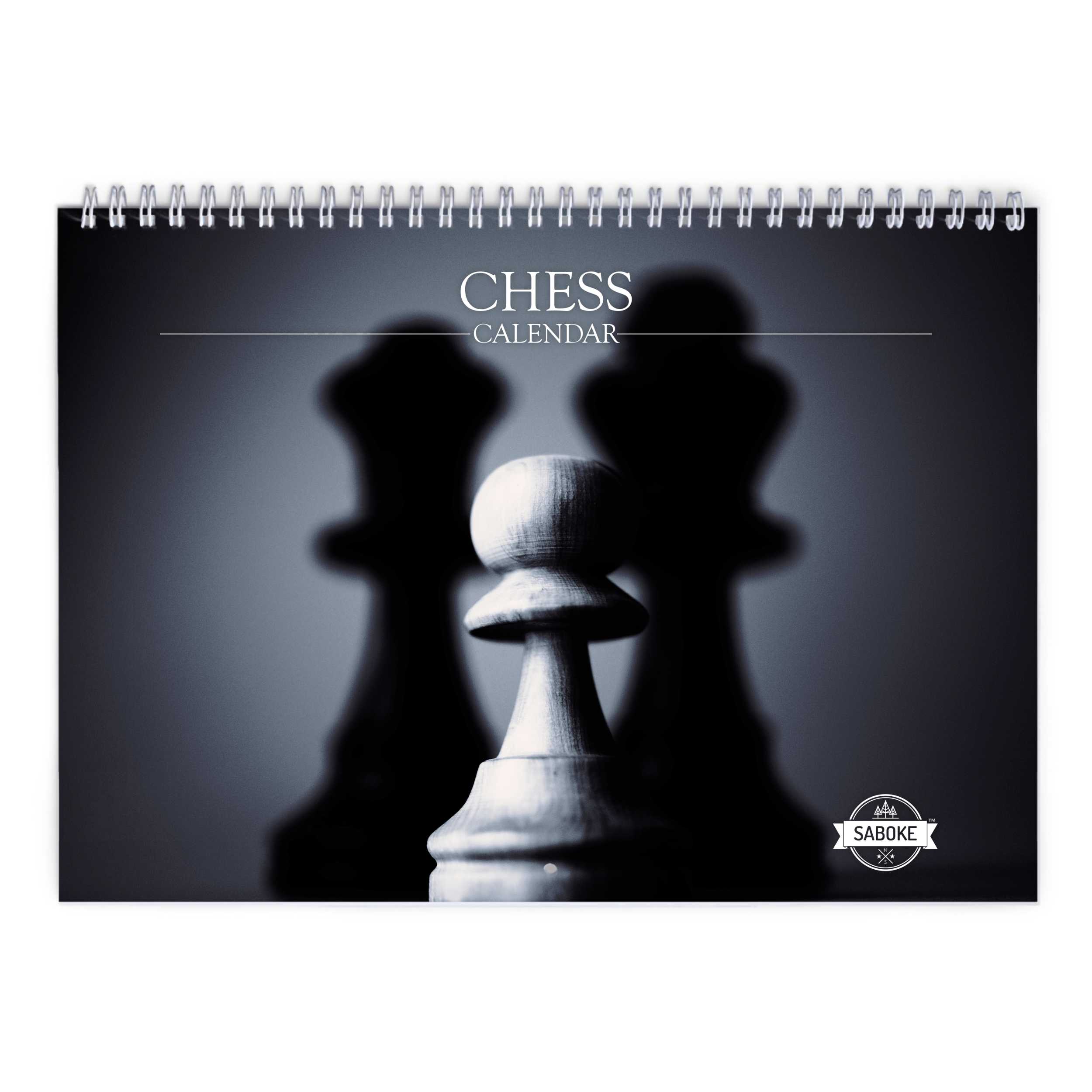 Chess 2026 Wall Calendar