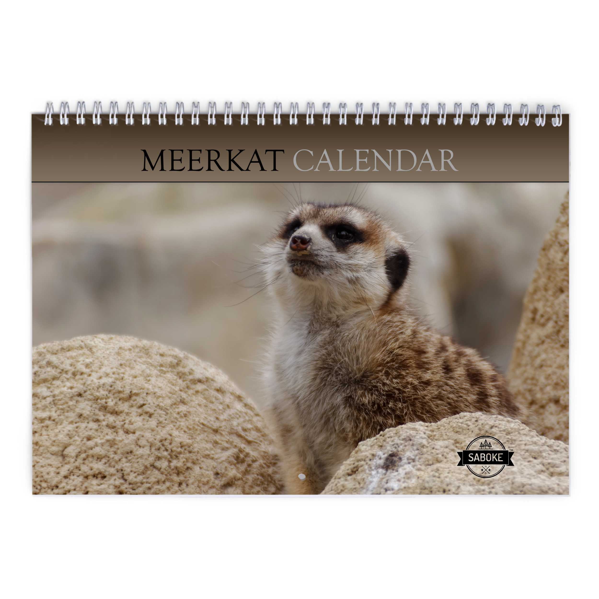 Meerkat 2026 Wall Calendar