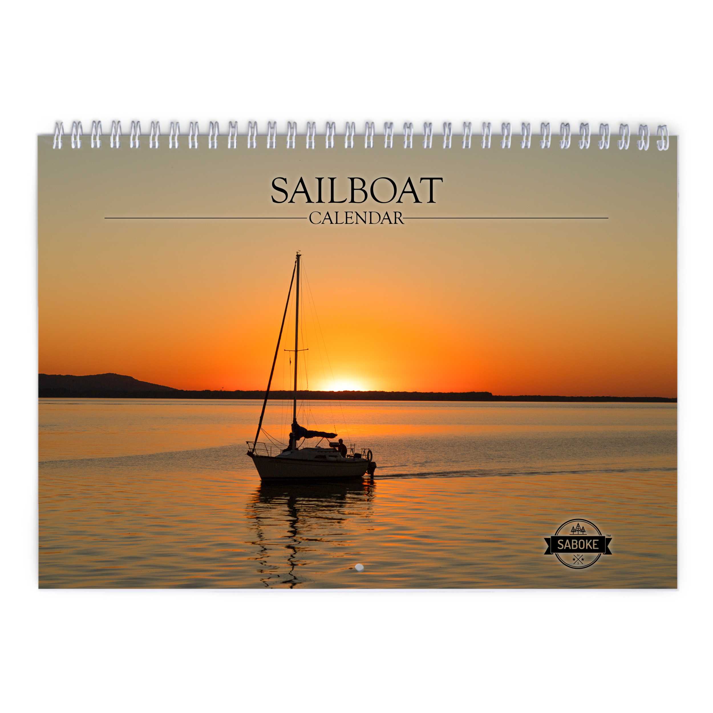 Sailboat 2026 Wall Calendar