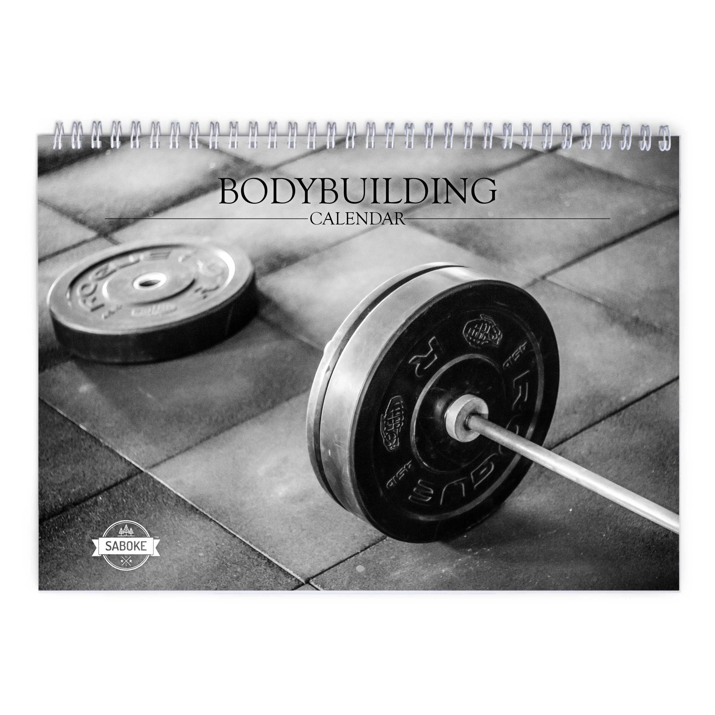 Bodybuilding 2026 Wall Calendar