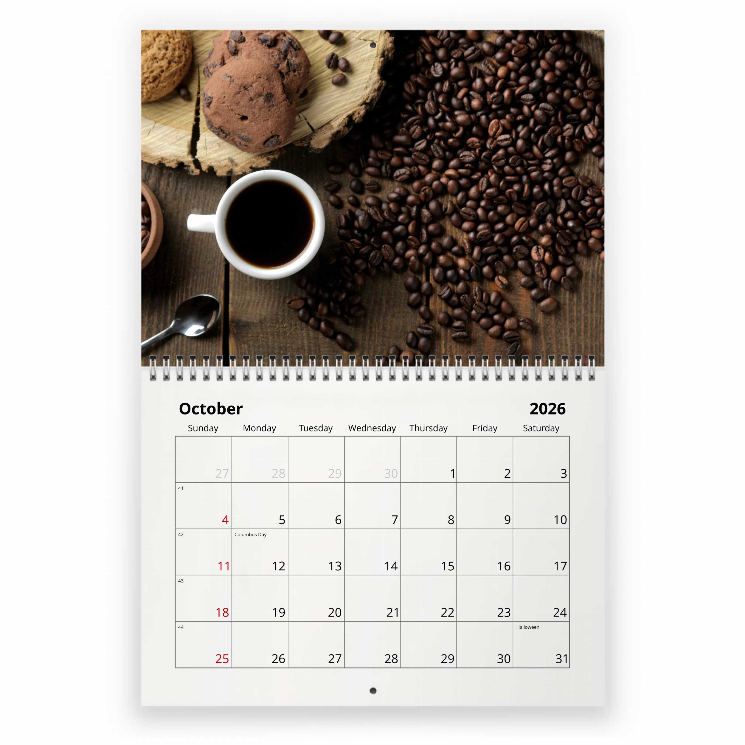 Coffee 2026 Wall Calendar