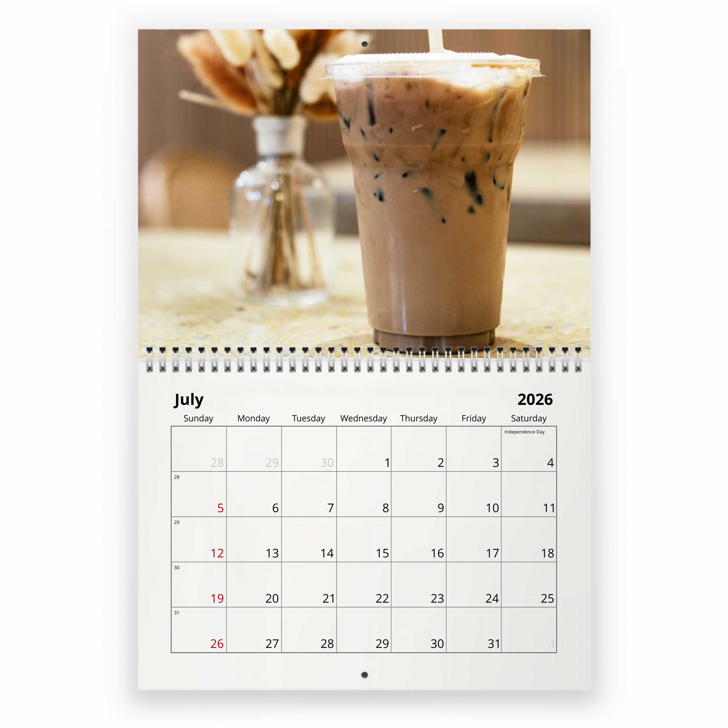 Coffee 2026 Wall Calendar