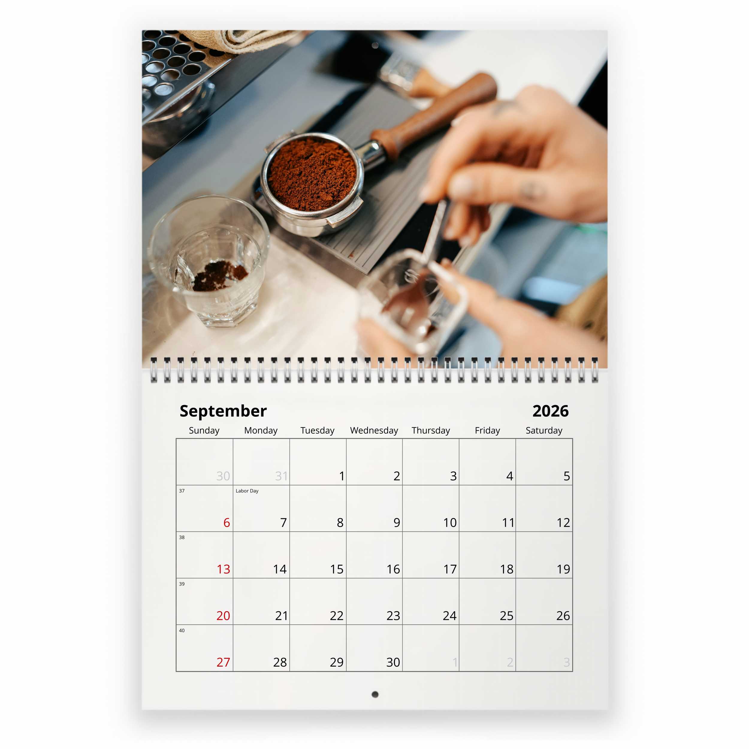 Coffee 2026 Wall Calendar
