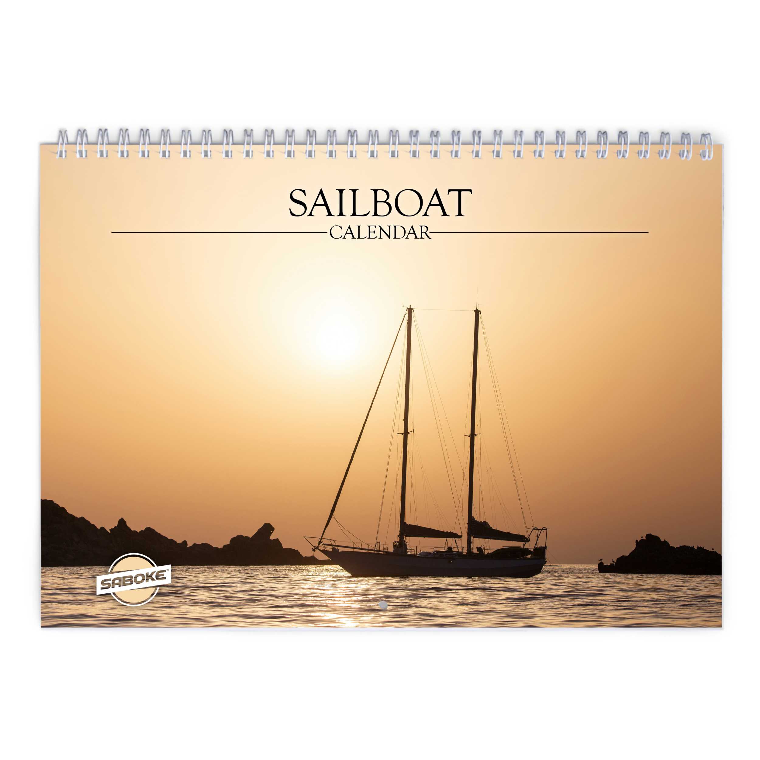 Sailboat 2026 Wall Calendar